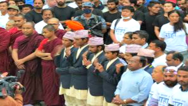 Fr Rigga SJ at Interfaith Service for the earthquake victims1