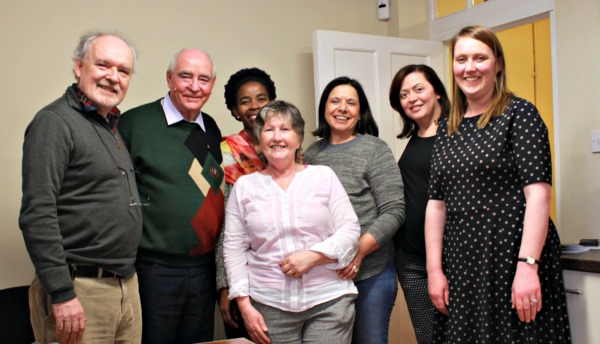 Irish Jesuit mIssiolns staff and Martin