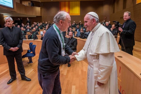 Pope Francis and John Guiney1
