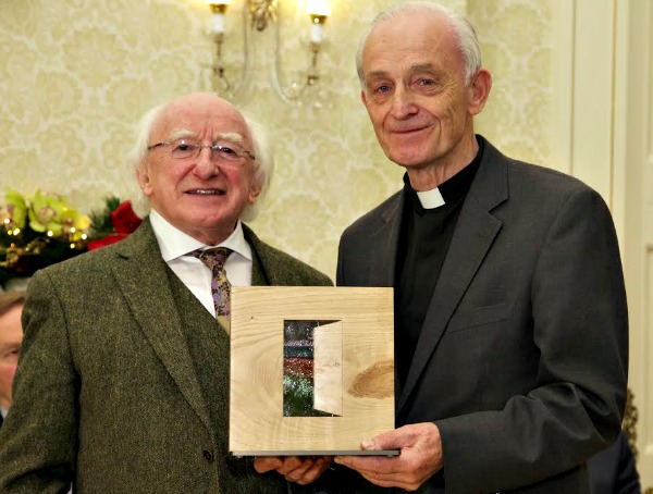 President Michael D Higgins and Fr. Donal Doyle SJ