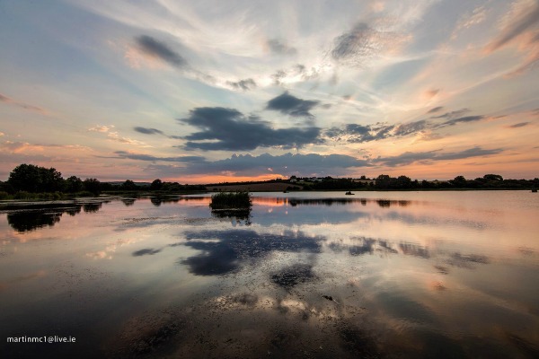 Sky and Lake Wavin august 2016