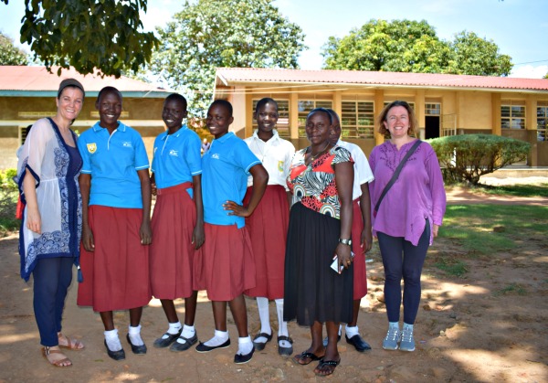 irish teachers visit Gulu 