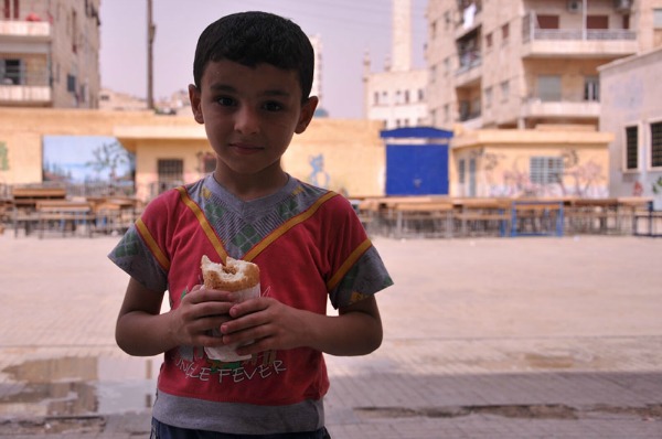 little boy Aleppo Syria