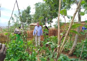 Tim visits Talandira Banana Plantation Club